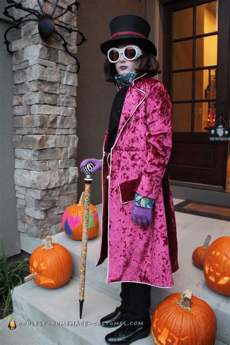 costumes for willy wonka|homemade willy wonka costume.